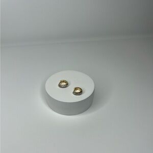 18K gold plated mini hoops